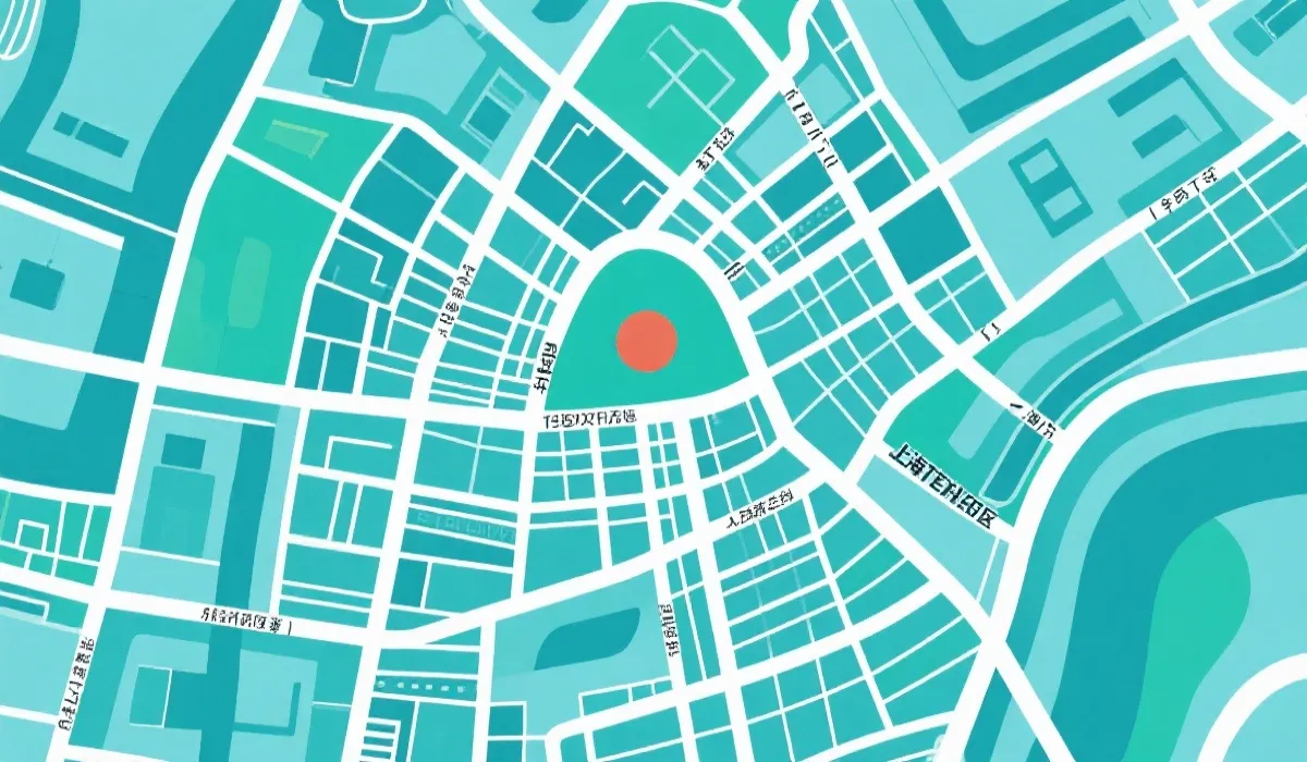 上海位置示意图